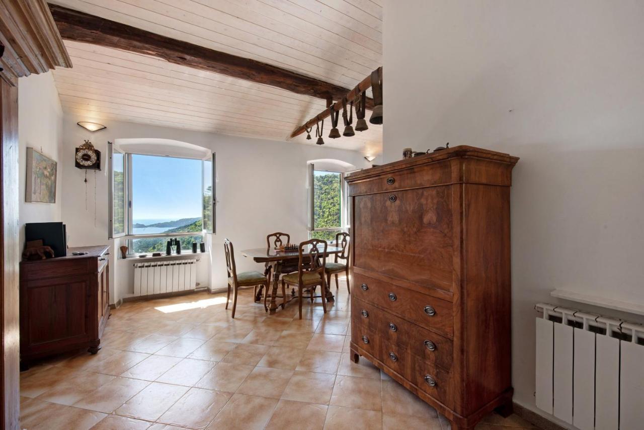 Cottage Con Vista Mare Zoagli Exterior photo